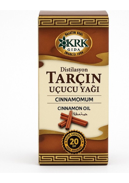 Tarçın Uçucu Yağı 20 ml – %100 Saf & Doğal
