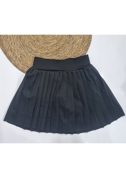 Full Licralı Dalgıç Kumaş Esnek Şort Etekli Kız Çocuk Crop Mayo Takım(Günlük ve Havuzda) modelleri