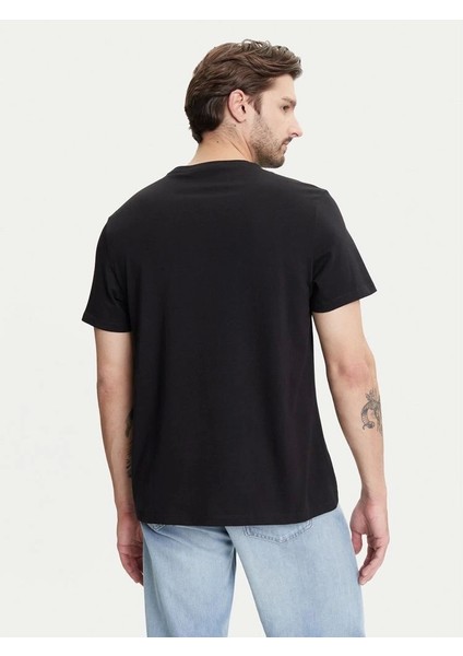 Ss 20S Ck Deboss Mono Graphıc Te Erkek Siyah T-Shirt LV04RC824G-UB1 modelleri