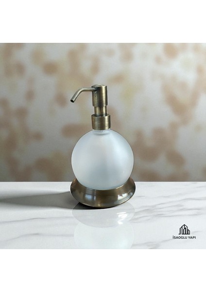 Isaoğlu Yapı Antik Gold Sabunluk Pirinç Sıvı Sabunluk Özel Seri Sabunluk Eskitme Gold modelleri