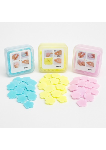 Sihirli Sabun 4 Lü 400 Yaprak Pembe - Beyaz - Sarı - Mavi