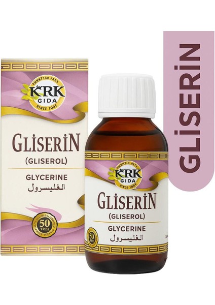 Bitkisel Gliserin 50CC Bakım Yağ