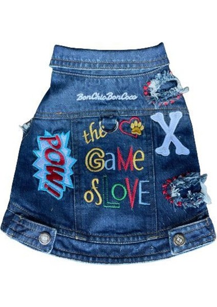 Bcbc Game Of Love Denim Jacket Köpek Ceket