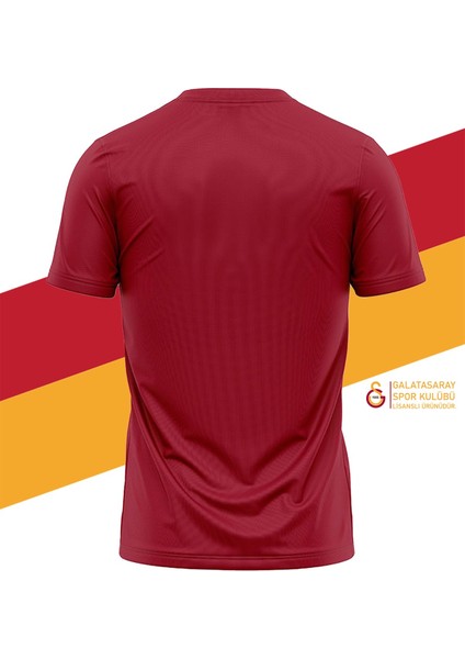 Orijinal Lisanslı 5 Yıldızlı Sarı Kırmızı Erkek T-Shirt modelleri