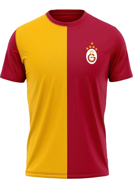 Orijinal Lisanslı 5 Yıldızlı Sarı Kırmızı Erkek T-Shirt fırsatları
