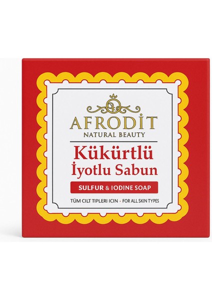 Kükürtlü Iyotlu Sabun – Arındırıcı Cilt Bakımı (100G) fiyatları