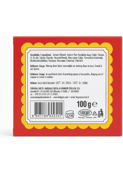 Kükürtlü Iyotlu Sabun – Arındırıcı Cilt Bakımı (100G) modelleri