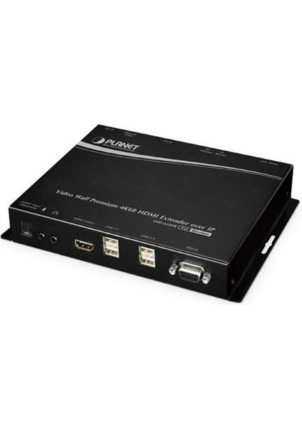PL-IHD-420PT 4K 60Hz HDMI USB Over Ip Transmitter With Poe Video Wall
