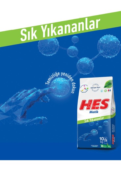 Matik Sık Yıkananlar 10 kg