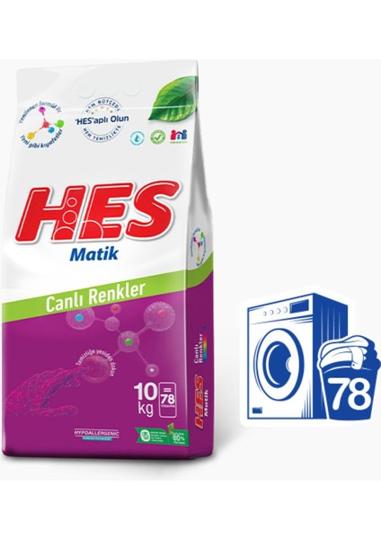 Matik Canlı Renkler 10 kg