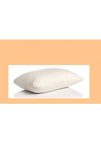 2'li Yıkanabilir Boncuk Yün Yastık Doğal Yün Yastık