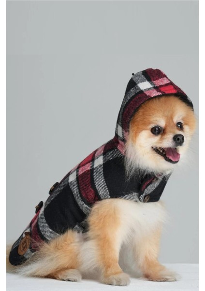 Bcbc Duffle Coat Kapşonlu Köpek Ceket Kırmızı fırsatları