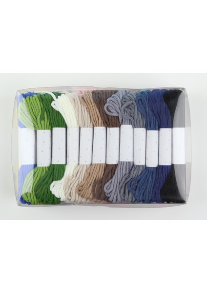 Yün Nakış Ipi Seti 24 Renk fırsatları