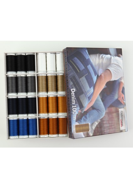 Gutermann 100 M Denim Kot Ipi Seti fırsatları