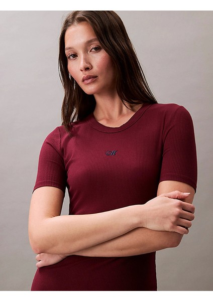 A - Modal Rıb Ss Dress Kadın Kırmızı Elbise LV044C902G-VLP indirimleri