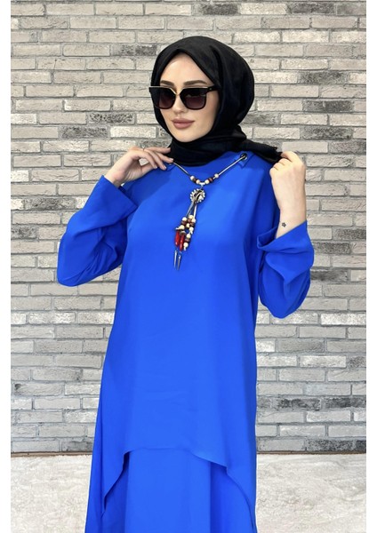 MYQ-538 Mybasic Kolye Dtaylı Tunik