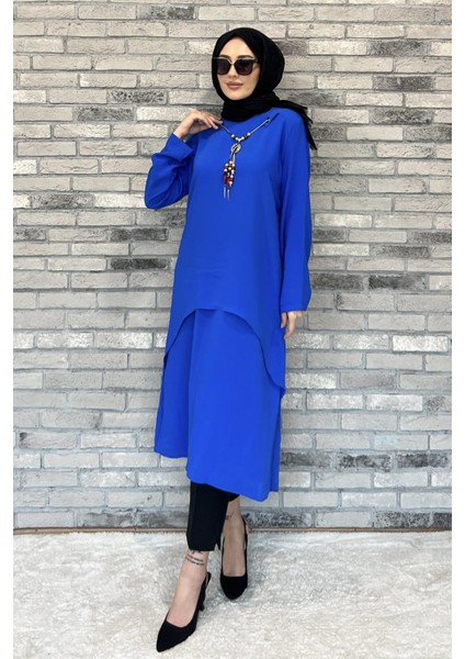 MYQ-538 Mybasic Kolye Dtaylı Tunik fiyatları