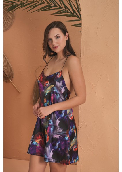 Kadın Mor Gecelik 27078 fiyatları