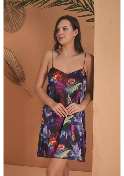 Kadın Mor Gecelik 27078 modelleri