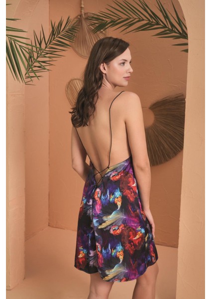 Kadın Mor Gecelik 27078 fırsatları