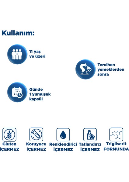 Omega 3 950 Mg 30 Yumuşak Kapsül - Yüksek Epa Ve Dha