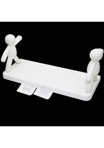 Rambo Manken Tutacaklı Plastik Etejer Yapışkanlı BÜYÜK=13.5X33CM (5047)