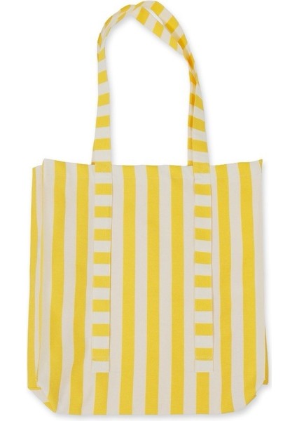Peppythings Sarı Koko 3'li Set (Bez Çanta - 3'lü Kese - Makyaj Çantası)