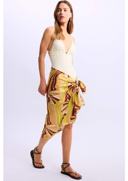 Kadın Renkli Uzun Pareo fiyatları