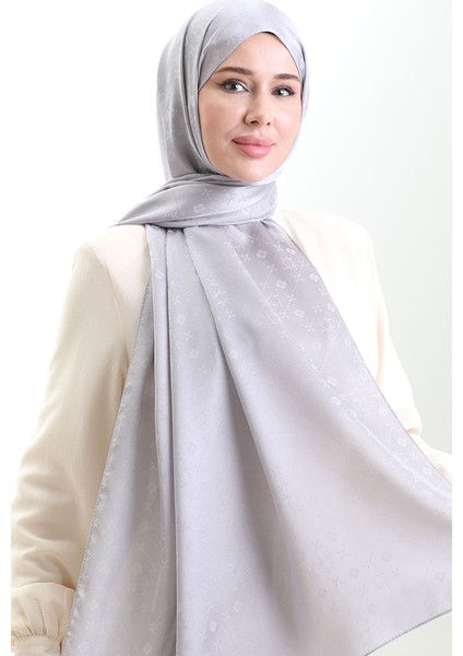 Karaca Jakarlı Şal 81097-13 Gri