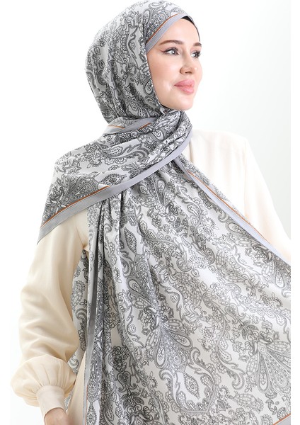 Karaca Desenli Mio Krep Şal 81099-05 Gri fiyatları
