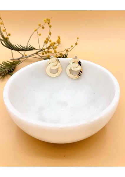 Infinity Parlak Gold Küpe fiyatları