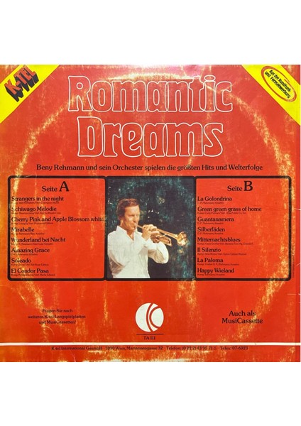 Romantic Dreams Lp Plak