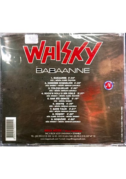 Dikkat CD Whisky – Babaanne CD