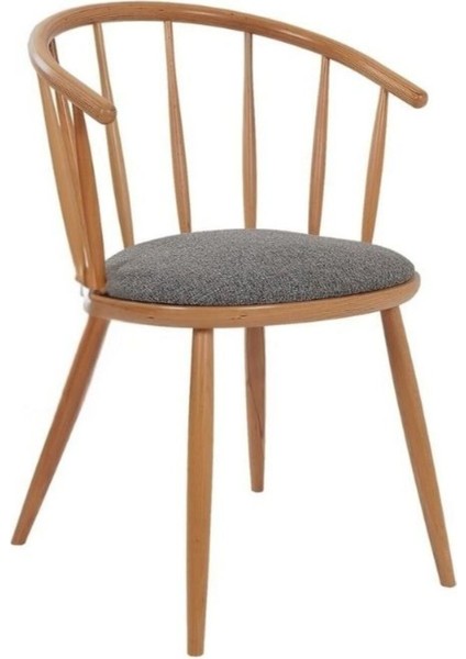 Bamboo Ahşap Mutfak Sandalyesi