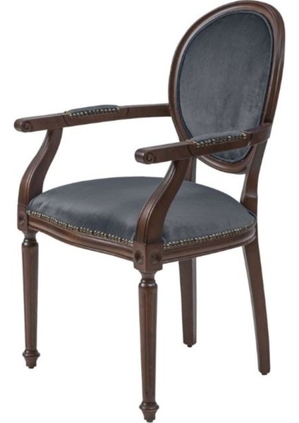 Madalyon Kolçaklı Ahşap Klasik Sandalye fiyatları