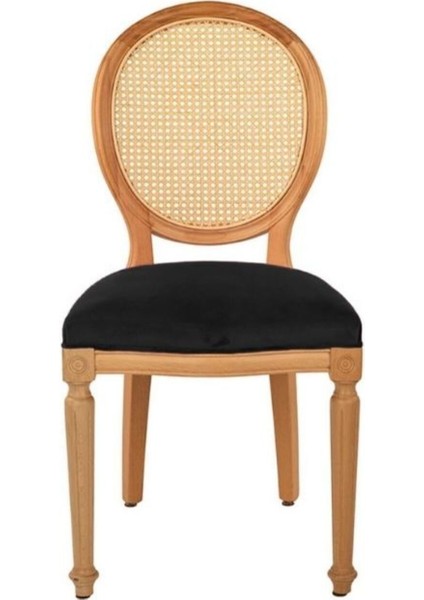 Madalyon Hazeranlı Ahşap Sandalye