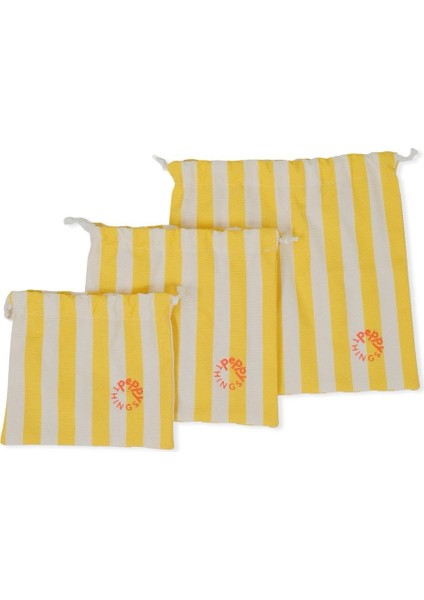 Peppythings Sarı Koko 2'li Set (3'lü Kese - Makyaj Çantası) fırsatları