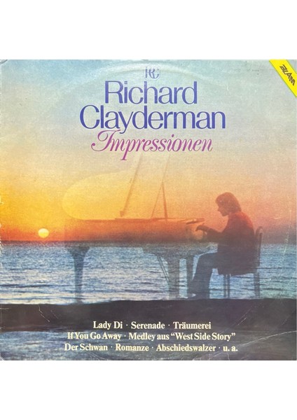 Richard Clayderman Impressionen Lp Plak