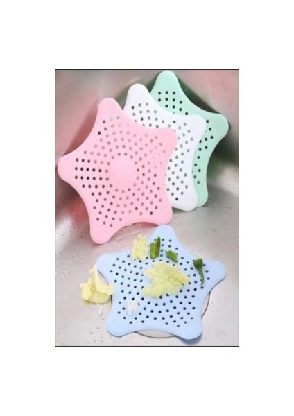 Plastik Lavabo ve Küvet Yıldız Süzgeç (5047)