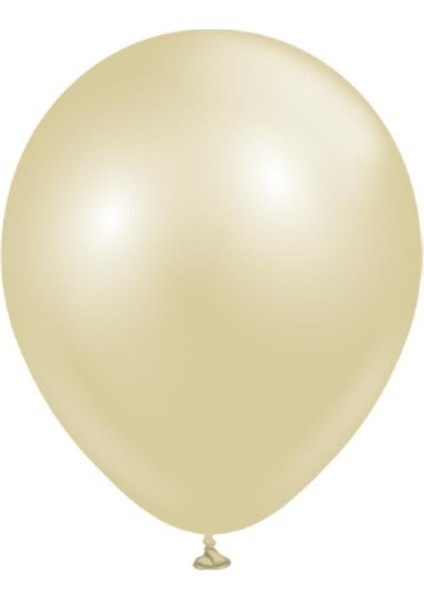 Aura Antique Gold Kalisan Balon Parlak Parti Balonu-Antik Altın 12 Inc 50'li