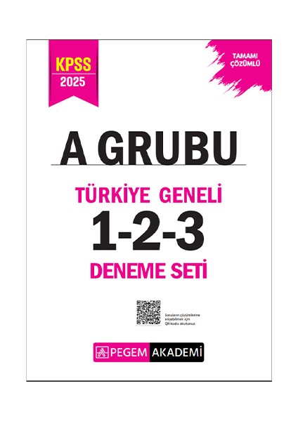 2025 Kpss A Grubu Tamamı Çözümlü Türkiye Geneli 1-2-3 (3’lü Deneme Seti)