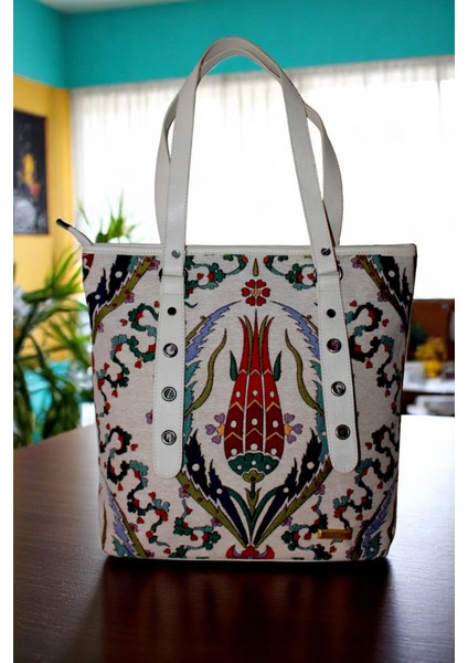 Otantik Desen Kadın Omuz Çantası Iznik Model Iznikçantam1 fırsatları