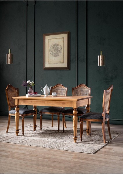 Kupa Torna Oymalı Ahşap Sandalye fırsatları