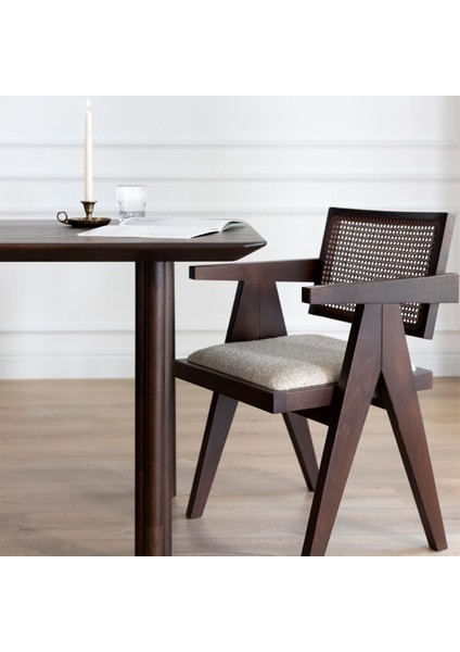 Luna Hazeranlı Ceviz Ahşap Sandalye indirimleri