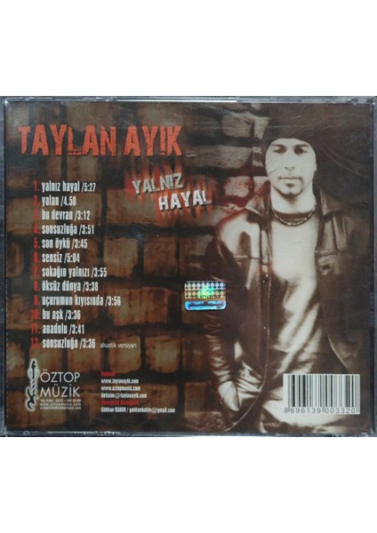 Dikkat CD Taylan Ayık – Yalnız Hayal CD