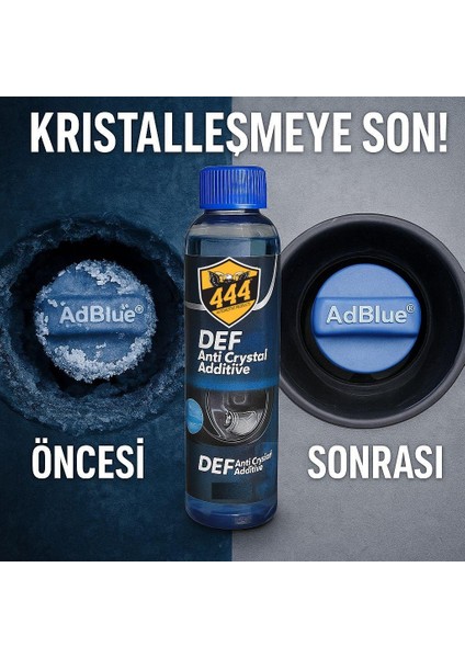 Def Antikristal Katkı 125 ml x 12