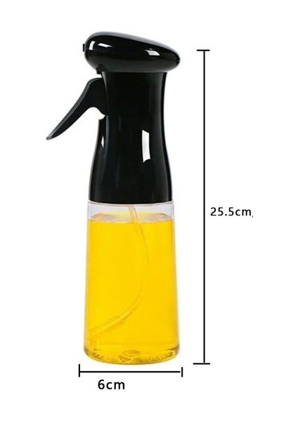 Çok Amaçlı Cam Şişe Püskürtmeli Dağıtıcı Yağdanlık Limonluk Sirke Sosluk Spreyi Siyah (5047) fırsatları
