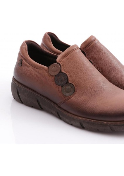 1953714k Kadın Deri Ayakkabı - Vizon - 37 indirimleri