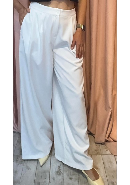 Casual Yüksek Bel Pantolon