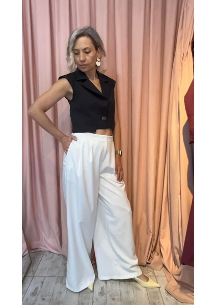 Casual Yüksek Bel Pantolon modelleri